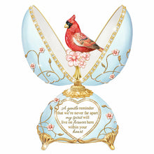 Load image into Gallery viewer, Heavenly Messenger Egg-Shaped Music Box Handcrafted of Heirloom Porcelain - RCE Global Solutions
