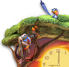 Load image into Gallery viewer, The Bradford Exchange Disney The Lion King Hakuna Matata Wall Clock with Music and Light Up Clock Face - RCE Global Solutions
