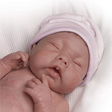 Load image into Gallery viewer, The Ashton - Drake Galleries May God Bless You, Little Grace So Truly Real® Baby Girl Doll Anatomically Correct Realistic Reborn Soft RealTouch® Vinyl Skin by Doll Artist Tinneke Janssens 15.5&quot;-inches - RCE Global Solutions
