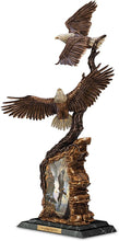 Load image into Gallery viewer, The Bradford Exchange Soaring Spirits Illuminated Eagle Sculpture by Ted Blaylock 24-inches - RCE Global Solutions
