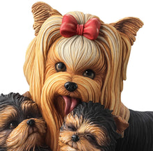 Load image into Gallery viewer, The Bradford Exchange Doggie Kisses Mama Dog and Puppies Masterpiece Sculpture: Choose Your Breed - RCE Global Solutions
