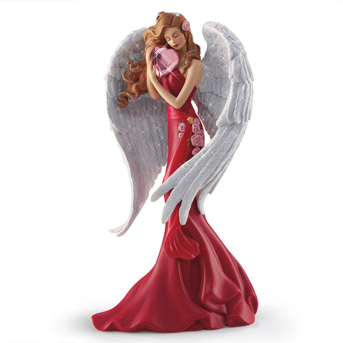 Heart of Joy - Heartfelt Promises Angel Figurine - Bradford Thomas Kinkade - RCE Global Solutions
