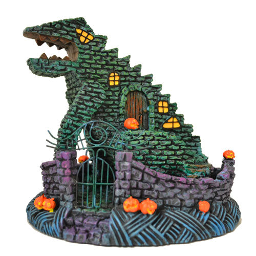 The Bradford Exchange Disney Nightmare Before Christmas T-Rex House Black Light Hawthorne Village Issue #19 - RCE Global Solutions