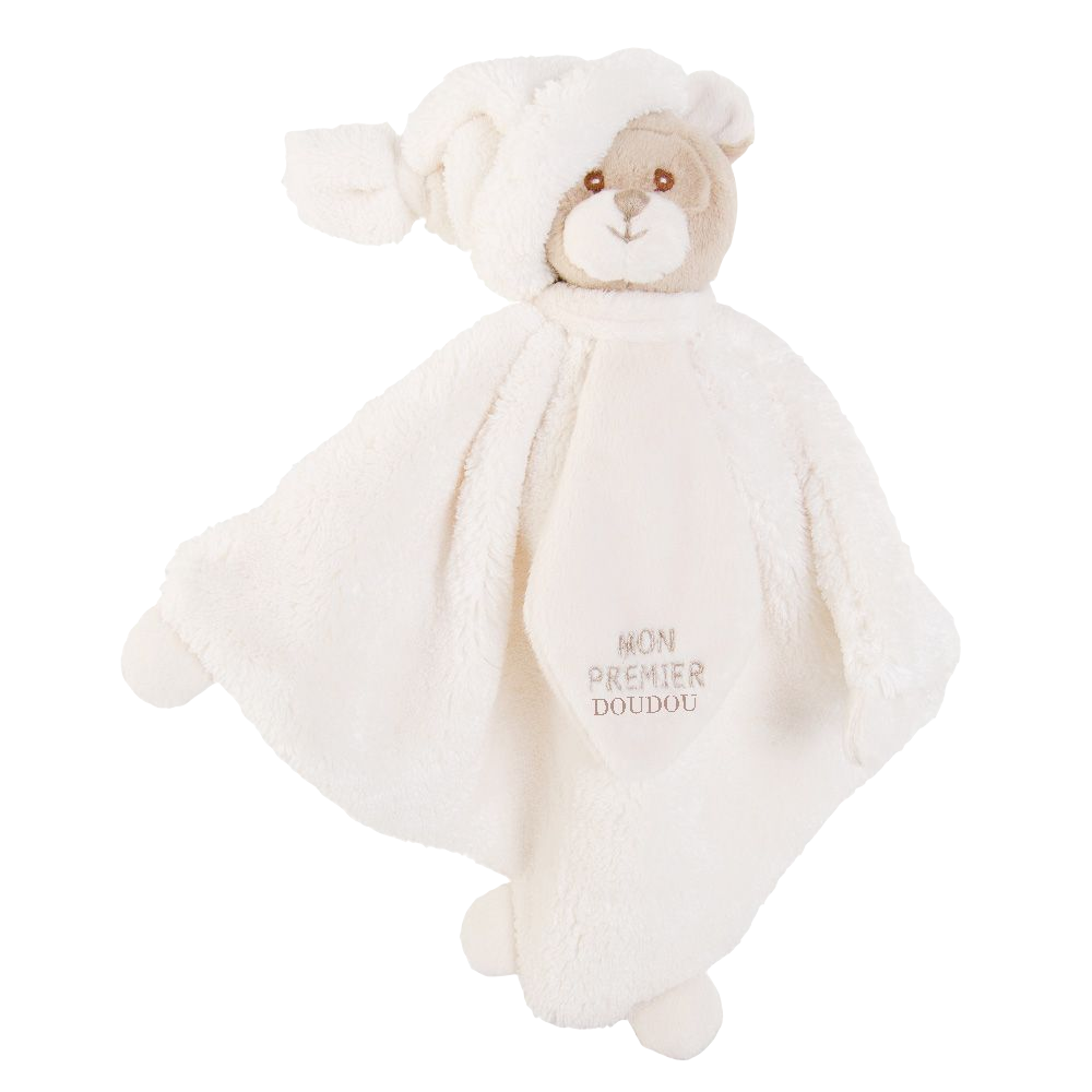 Bukowski Design Ivo Baby Bear Snuggle Blanket Super Soft High Quality Plush Stuffed Animal Toy 12