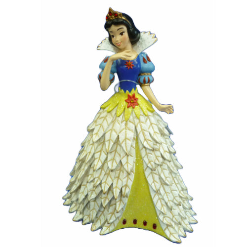 Disney Snow White Snowy Poinsettia Princess Figurine by Bradford Exchange - RCE Global Solutions