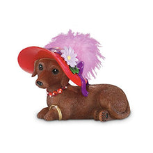 Load image into Gallery viewer, The Hamilton Collection Dachshund Figurine with Oversized Hat and Attitude - RCE Global Solutions
