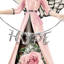 Load image into Gallery viewer, The Bradford Exchange Hope Blossoms Breast Cancer Support Angel Floral Centerpiece 10&quot;-Inches - RCE Global Solutions
