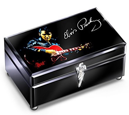 The Bradford Exchange Elvis Presley Reflections Featuring His Own Voice Music Box - RCE Global Solutions