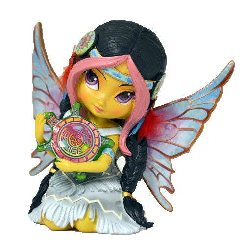 The Hamilton Collection Waterstryder Wise Native Charming Spirits Fairy Statue Jasmine Becket-Griffith - RCE Global Solutions
