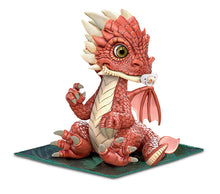 Load image into Gallery viewer, The Ashton - Drake Galleries Mystical Dragonlings From Lands Afar Kai Little Fire Dragon Doll with Pacifier To Prevent Fire Breathing 8&quot;-Inches - RCE Global Solutions
