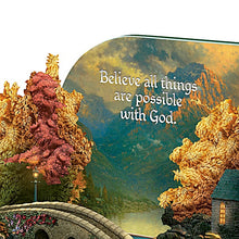 Load image into Gallery viewer, Bradford Thomas Kinkade Lighted Chapels Tabletop Church Sculpture - Believe - RCE Global Solutions
