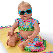 Load image into Gallery viewer, The Ashton - Drake Galleries &quot;Beach Baby&quot; Girl Doll With Sunglasses &amp; Towel Poseable So Truly Real® with RealTouch® Vinyl Skin &amp; Hand-rooted Hair by Sherry Miller 21-inches - RCE Global Solutions
