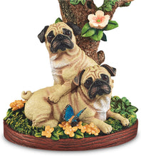 Load image into Gallery viewer, Pug Table Lamp with Linda Picken Art and Sculpted Base by The Bradford Exchange - RCE Global Solutions
