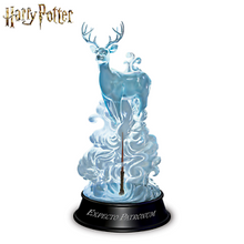 Load image into Gallery viewer, The Bradford Exchange HARRY POTTER Expecto Patronum Stag Deer Illuminated Sculpture - RCE Global Solutions
