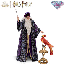 Load image into Gallery viewer, The Asthon-Drake Galleries Professor Dumbledore Poseable Portrait Figure Includes Wand and Fawkes 14-inches - RCE Global Solutions
