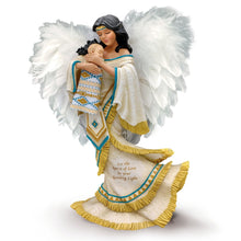 Load image into Gallery viewer, The Bradford Exchange Guiding Light Native Angel Baby Spirits of Eternal Love Sculpture 9-inches - RCE Global Solutions
