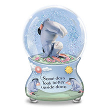 Load image into Gallery viewer, The Bradford Exchange Disney Some Days Look Better Upside Down Eeyore Musical Glitter Globe - RCE Global Solutions
