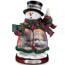 Load image into Gallery viewer, Thomas Kinkade Limited Edition *Holiday Lights* Snowman 2nd in Series - RCE Global Solutions
