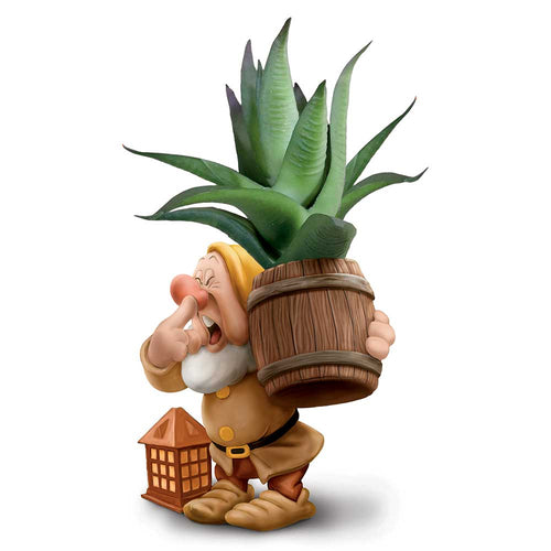 Disney Snow White And The Seven Dwarfs Succulents Planter Sculpture - SNEEZY - RCE Global Solutions