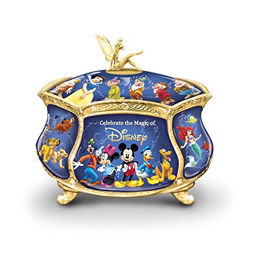 Bradford Exchange The Ultimate Disney Heirloom Porcelain Music Box - RCE Global Solutions