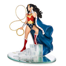 Load image into Gallery viewer, The Hamilton Collection DC Comics Wonder Woman Figurine with Swarovski Crystals 7.5-inches - RCE Global Solutions
