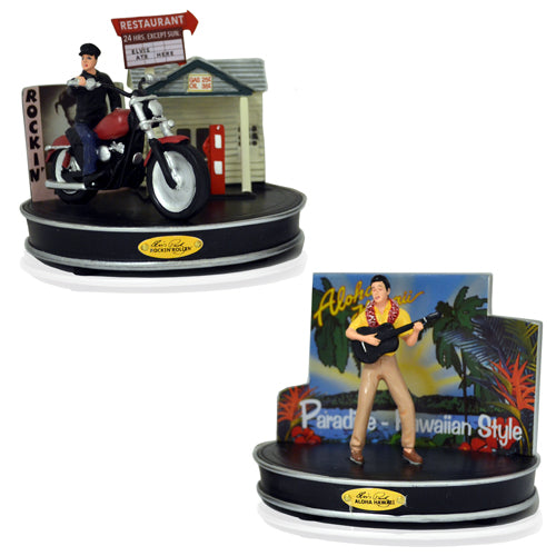The Bradford Exchange Rockin Rollin and Aloha Hawaii Life of Elvis Tribute Sculpture Collection Issue #5