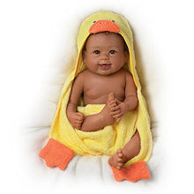 Load image into Gallery viewer, The Ashton-Drake Galleries Linda Murray Washable Baby Doll with Ducky Towel and Accessories, 17.5-Inch/44.5-cm - RCE Global Solutions
