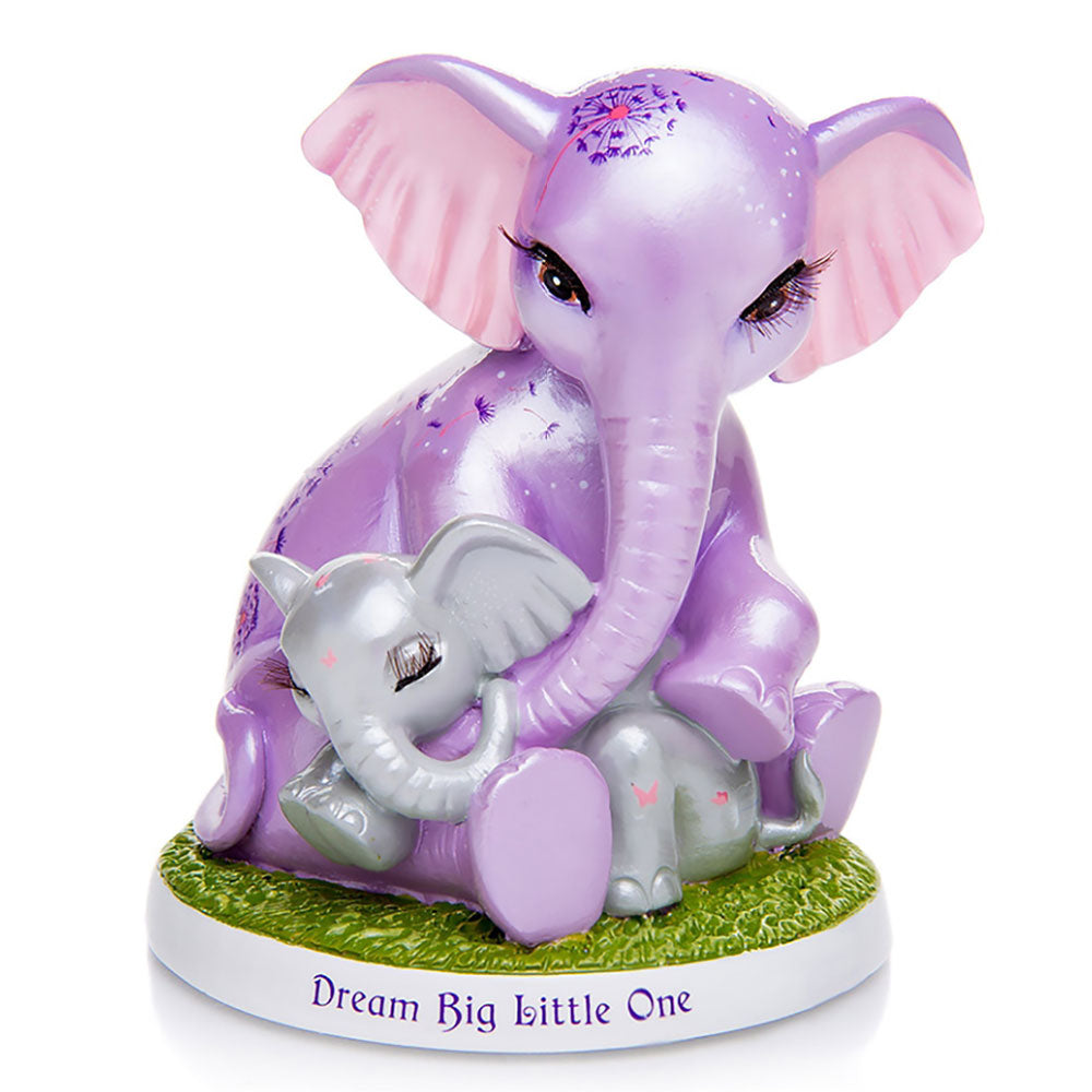 The Hamilton Collection Dream Big Little One Unforgettable Love Mother and Child Elephant Figurine by Blake Jensen 3.25-inches - RCE Global Solutions