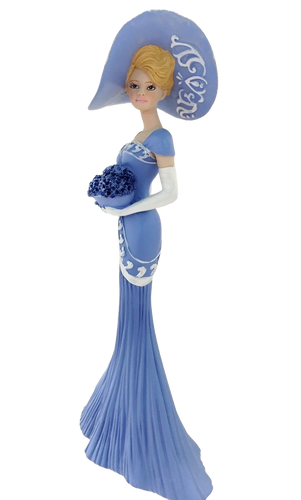 The Hamilton Collection Beloved Restraint Lady Figurine - Ladies of Victorian Virtue 7.25