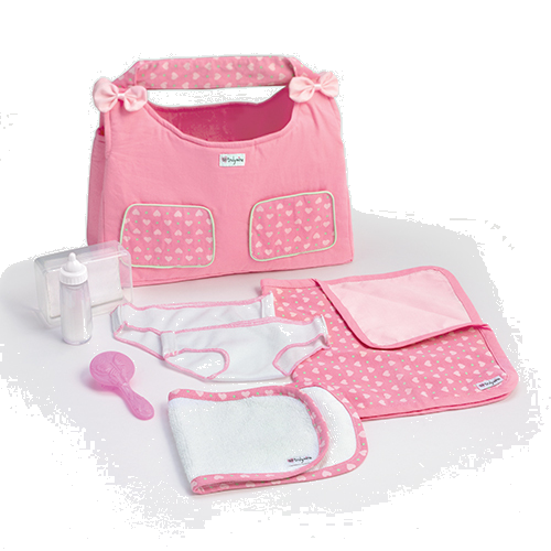 The Ashton - Drake Galleries Diaper Bag Accessory Set Created For So Truly Mine® Baby Dolls - RCE Global Solutions