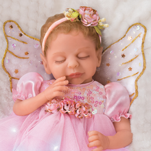 Load image into Gallery viewer, The Ashton - Drake Galleries Dream Blossom Silicone Fairy Baby Doll with Illuminated Outfit Poseable &amp; Handcrafted TrueTouch® Authentic Silicone Skin Baby Girl Doll by Ina Volprich 13.5&quot;-Inches - RCE Global Solutions
