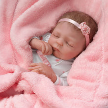 Load image into Gallery viewer, The Ashton-Drake Galleries Cuddle Caitlyn with Warming Feature and Blanket - So Truly Real® Lifelike &amp; Realistic Newborn Baby Doll 17-inches - RCE Global Solutions
