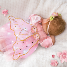 Load image into Gallery viewer, The Ashton - Drake Galleries Dream Blossom Silicone Fairy Baby Doll with Illuminated Outfit Poseable &amp; Handcrafted TrueTouch® Authentic Silicone Skin Baby Girl Doll by Ina Volprich 13.5&quot;-Inches - RCE Global Solutions
