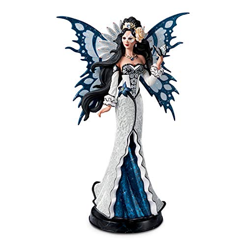The Bradford Exchange Nene Thomas Enchanted Twilight Glass Mosaic Fairy Sculpture - RCE Global Solutions