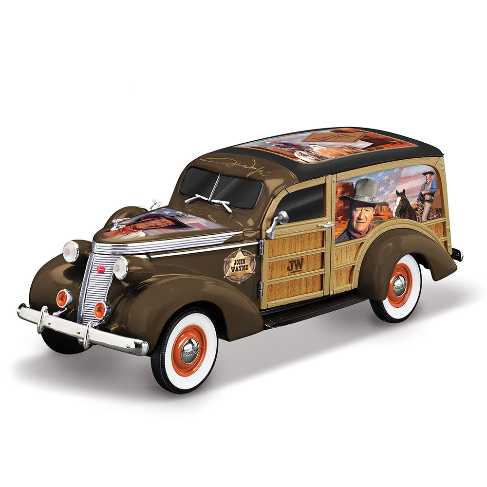 The Hamilton Collection John Wayne Legend of The Old West Sculpture - Woody Wagon - RCE Global Solutions