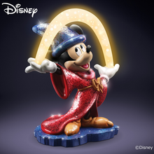 Load image into Gallery viewer, Disney Fantasia Glass Mosaic Sculpture Sorcerer’s Apprentice Mickey Mouse - RCE Global Solutions
