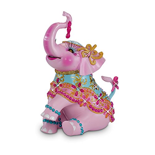 The Hamilton Collection Breast Cancer Support Elephant Figurine - RCE Global Solutions