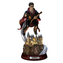 Load image into Gallery viewer, The Bradford Exchange Harry Potter Harry&#39;s Magical Flight Illuminated Sculpture - RCE Global Solutions
