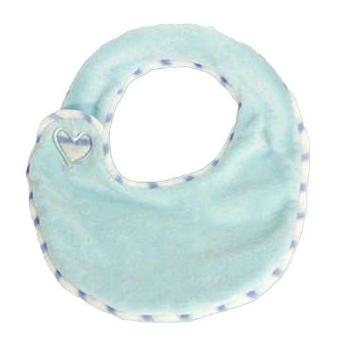 Bukowski Design Baby Bib Blue Made of Super Soft High Quality Plush - RCE Global Solutions