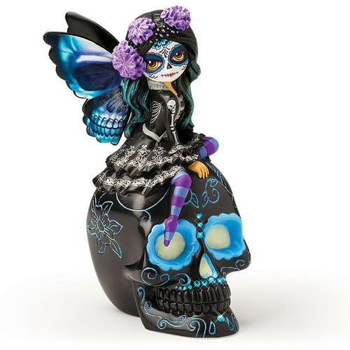 The Hamilton Collection Spirit of The Noble Strength Sugar Skull Figurine - RCE Global Solutions