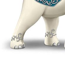 Load image into Gallery viewer, The Hamilton Collection Blue Morpho Butterfly and Elephant Collectible Hand-Painted Figurine - RCE Global Solutions
