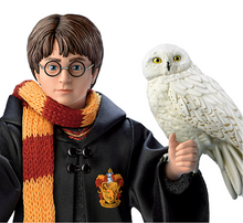 Load image into Gallery viewer, The Ashton - Drake Galleries Harry Potter Ultimate Year One Portrait Figure Officially Licensed in Hogwarts Uniform with 5 Sculpted Accessories Including  Harry&#39;s Wand Hedwig Broom Sorting Hat and Stack of Text Books 10.5&quot;-Inches - RCE Global Solutions
