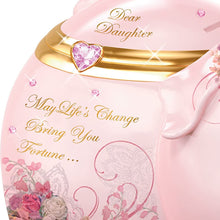 Load image into Gallery viewer, The Bradford Exchange My Precious Daughter Musical Piggy Bank - RCE Global Solutions
