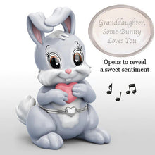 Load image into Gallery viewer, The Bradford Exchange Granddaughter Some-Bunny Loves You Porcelain Music - RCE Global Solutions
