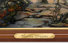 Load image into Gallery viewer, Russ Docken Illuminating Framed Canvas Print: Native Dreams Wall Decor by The Bradford Exchange - RCE Global Solutions
