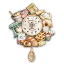 Load image into Gallery viewer, Bradford Exchange Homemade Happiness Wall Clock Celebrates The Joy Of Baking - RCE Global Solutions
