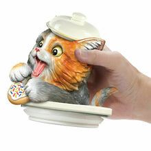 Load image into Gallery viewer, The Purr-fect Treat Ceramic Kitty Cookie Jar by The Bradford Exchange - RCE Global Solutions
