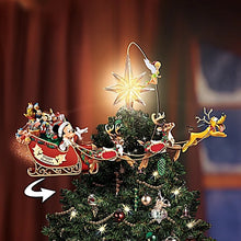 Load image into Gallery viewer, The Bradford Exchange Disney&#39;s Timeless Holiday Treasures Tree Topper - RCE Global Solutions
