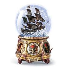 Load image into Gallery viewer, The Bradford Exchange Disney Pirates of The Caribbean Musical Glitter Globe - RCE Global Solutions
