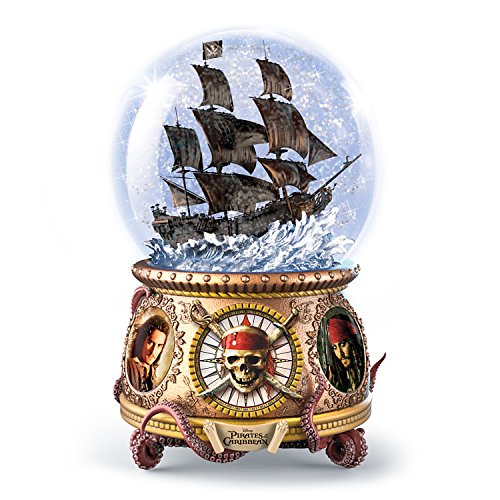 The Bradford Exchange Disney Pirates of The Caribbean Musical Glitter Globe - RCE Global Solutions